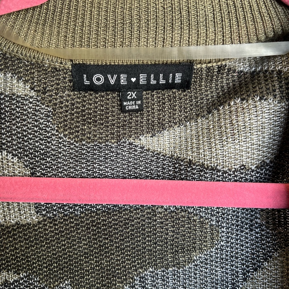 Love Ellie Camouflage Sweater - Picture 3 of 3